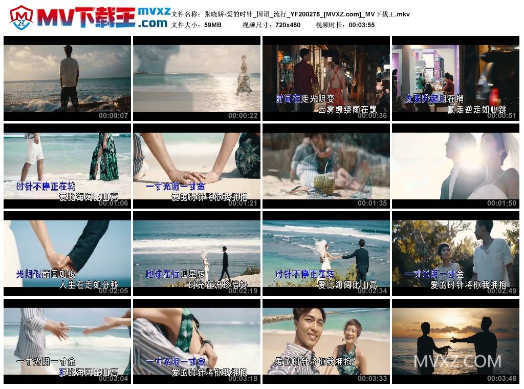 张晓娇-爱的时针_国语_流行_YF200278